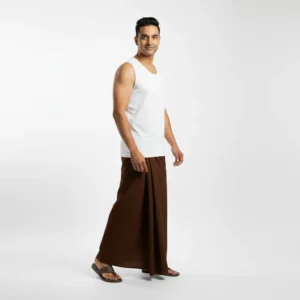 এটিএম লুঙ্গি সুপার ডিলাক্স কফি কালার