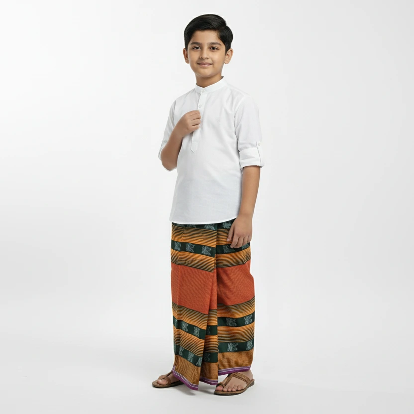 এটিএম লুঙ্গি বনফুল – শিশুদের জন্য আরামদায়ক ও টেকসই