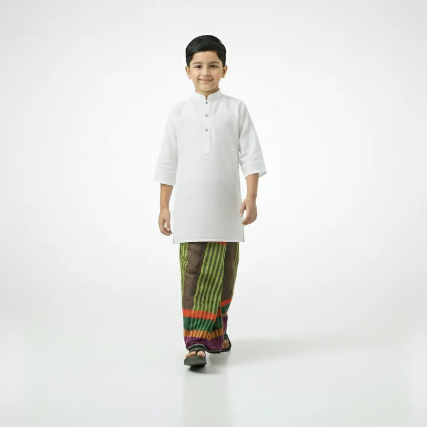 শিশুদের এটিএম রাজকুমার লুঙ্গি - Image 5