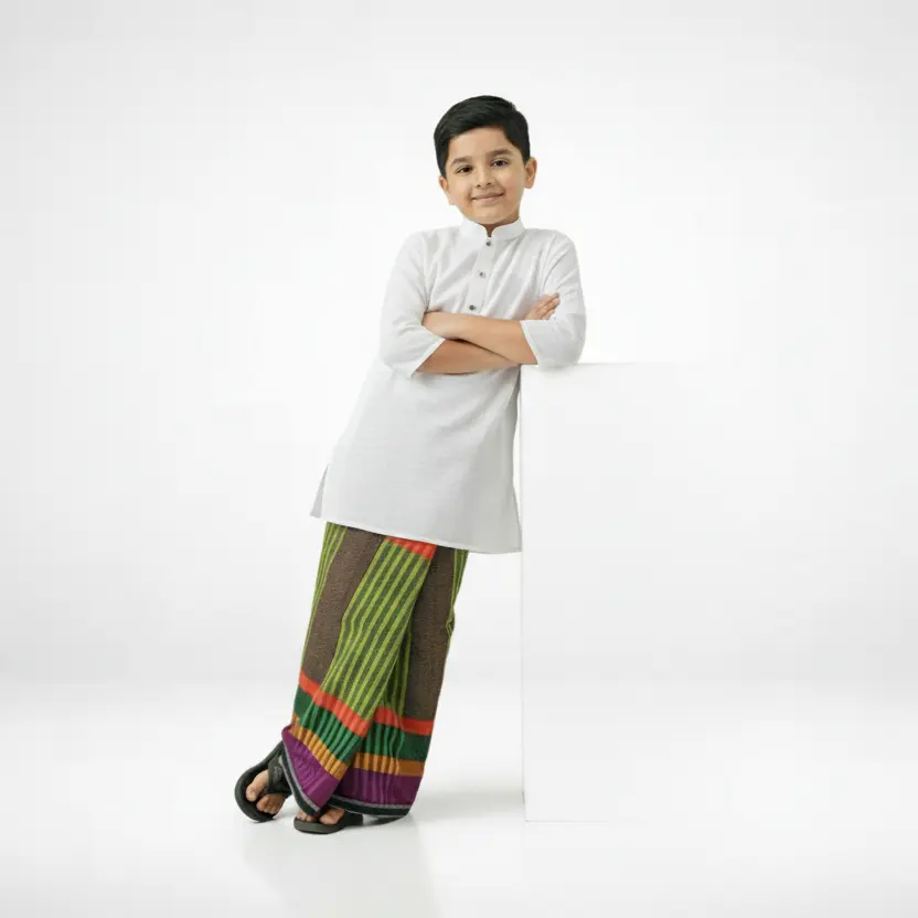 শিশুদের এটিএম রাজকুমার লুঙ্গি