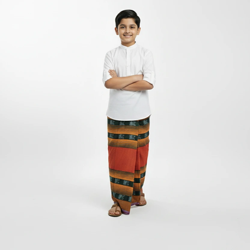 এটিএম লুঙ্গি বনফুল – শিশুদের জন্য আরামদায়ক ও টেকসই - Image 2